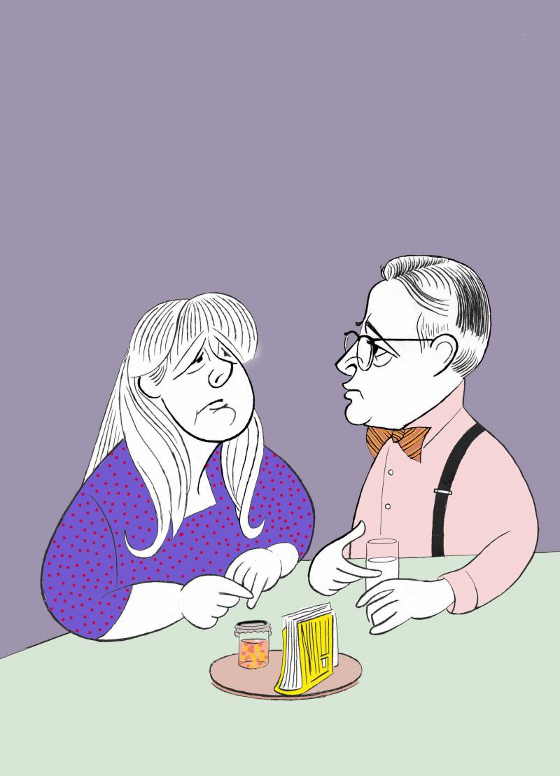 BWW Exclusive: Ken Fallin Draws the Stage - COME BACK LITTLE SHEBA Image