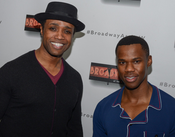 Photo Flash: Ephraim Sykes and the Cast of THE LION KING Bring Down the House at BROADWAY AT W  Image