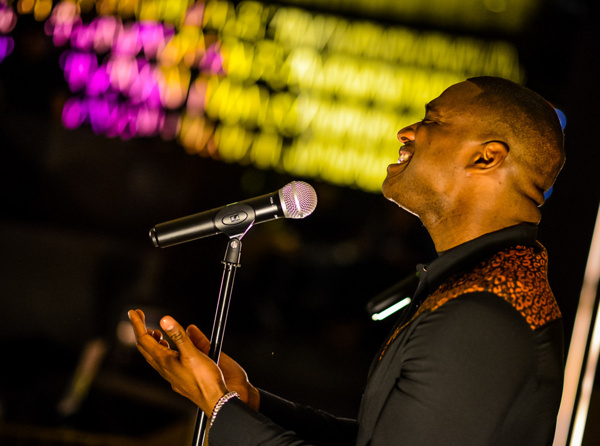 Photo Flash: Ephraim Sykes and the Cast of THE LION KING Bring Down the House at BROADWAY AT W  Image