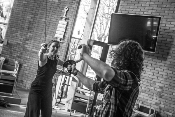 Photo Flash: In Rehearsal with Sh*t-faced Shakespeare's MUCH ADO ABOUT NOTHING Image
