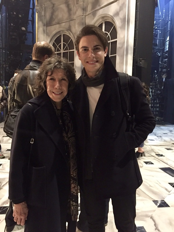 Lily Tomlin and Derek Klena 
  Photo