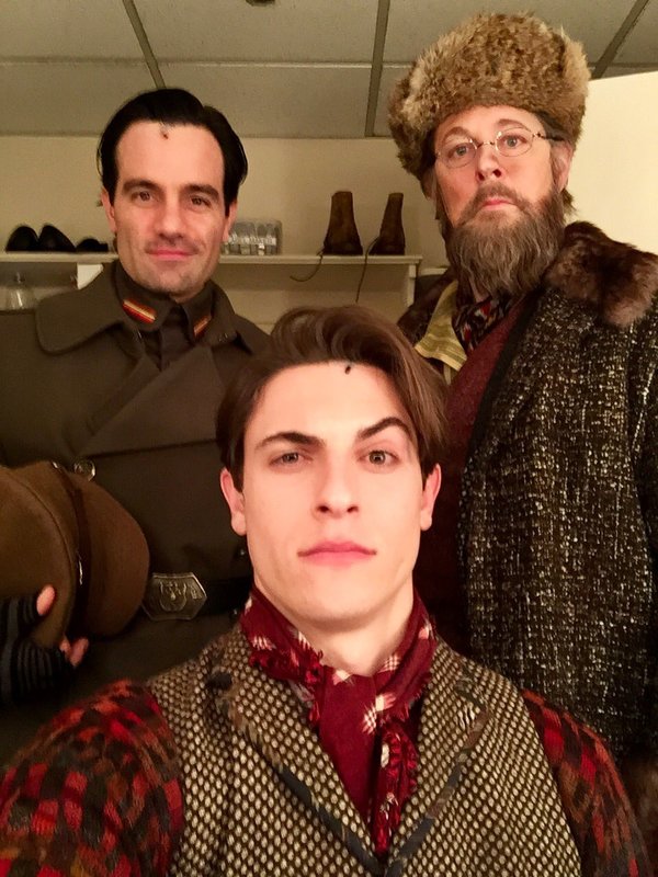 Photo Flash: ANASTASIA and GROUNDHOG DAY Celebrate First Two Show Day, PHANTOM Plays with Snapchat Filters, and More Saturday Intermission Pics! Image