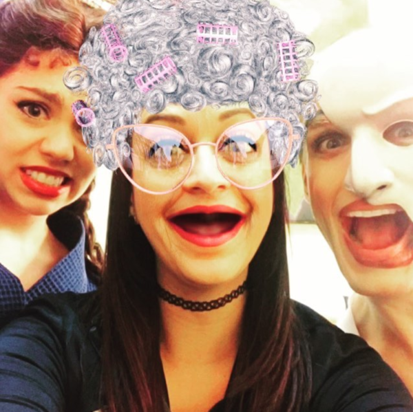 Photo Flash: ANASTASIA and GROUNDHOG DAY Celebrate First Two Show Day, PHANTOM Plays with Snapchat Filters, and More Saturday Intermission Pics! Image