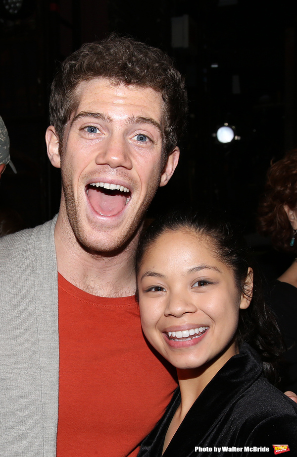 Alistair Brammer and  Eva Noblezada Photo