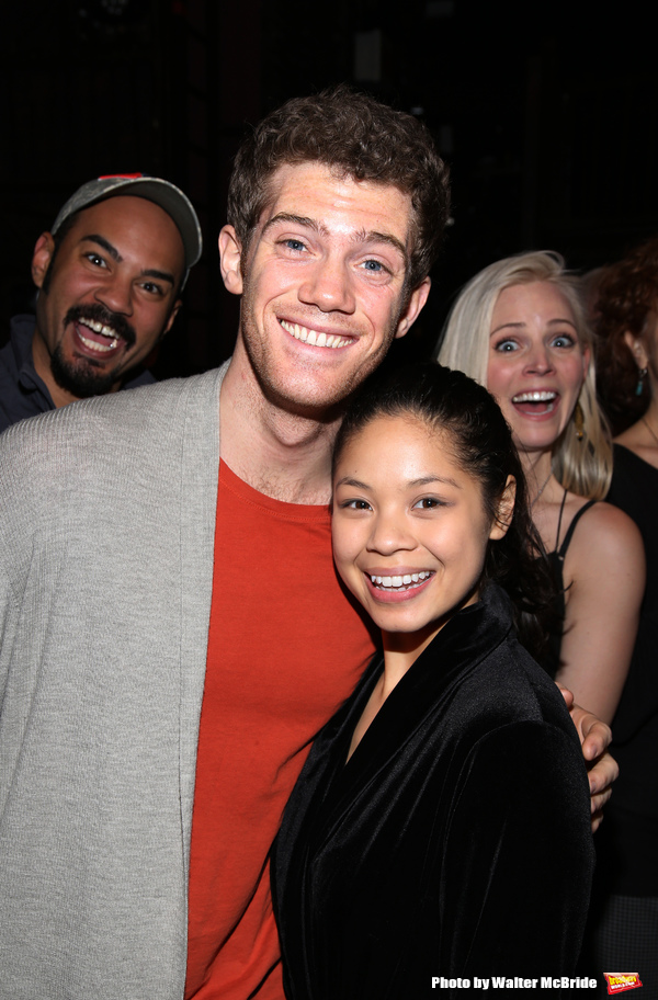 Nicholas Christopher, Alistair Brammer, Eva Noblezada and Katie Rose Clarke  Photo