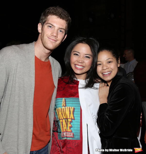 Alistair Brammer, Catherine Ricafort and Eva Noblezada  Photo