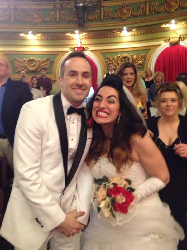 Photo Flash: A Sneak Peak of The Nuptials at TONY N' TINA'S WEDDING! 