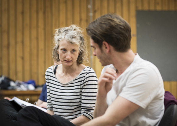 Photo Flash: In Rehearsal with Nathan Lane, Andrew Garfield, and the Cast of ANGELS IN AMERICA Image