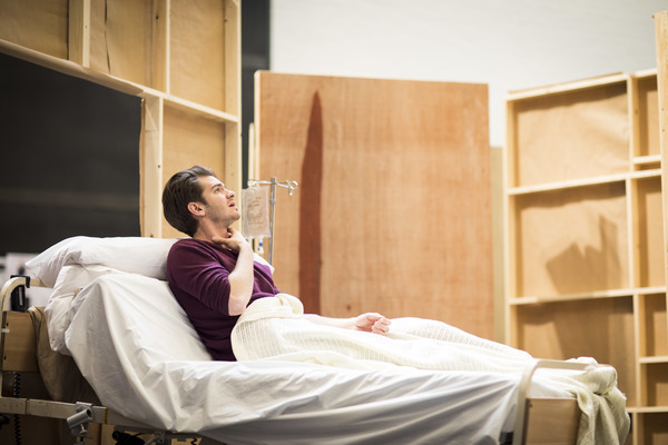 Photo Flash: In Rehearsal with Nathan Lane, Andrew Garfield, and the Cast of ANGELS IN AMERICA Image