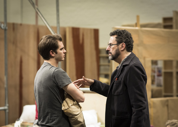 Photo Flash: In Rehearsal with Nathan Lane, Andrew Garfield, and the Cast of ANGELS IN AMERICA Image