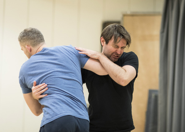 Photo Flash: In Rehearsal with Nathan Lane, Andrew Garfield, and the Cast of ANGELS IN AMERICA Image
