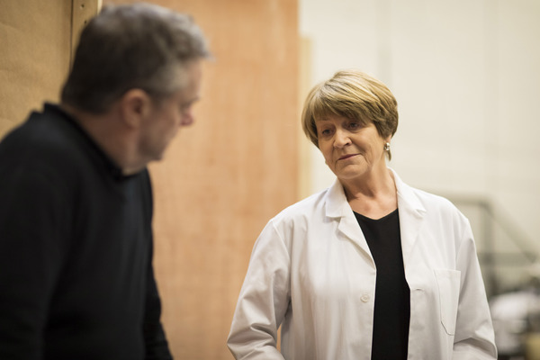 Photo Flash: In Rehearsal with Nathan Lane, Andrew Garfield, and the Cast of ANGELS IN AMERICA Image