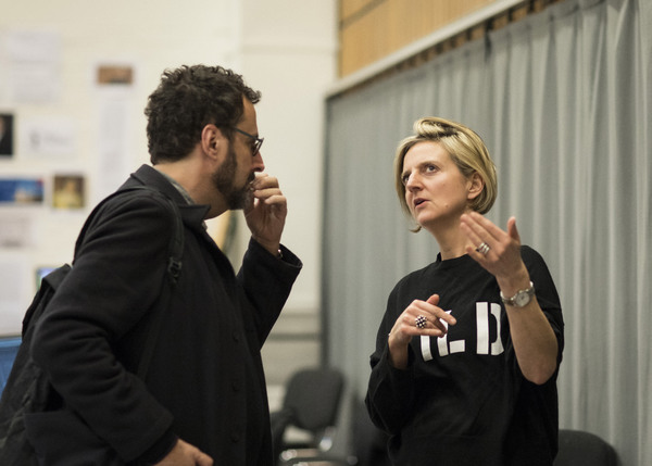 Photo Flash: In Rehearsal with Nathan Lane, Andrew Garfield, and the Cast of ANGELS IN AMERICA Image