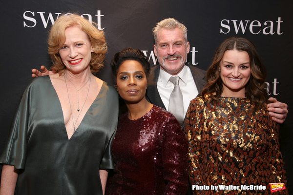 Photo Coverage: SWEAT Celebrates a Hard-Hitting Broadway Opening Image