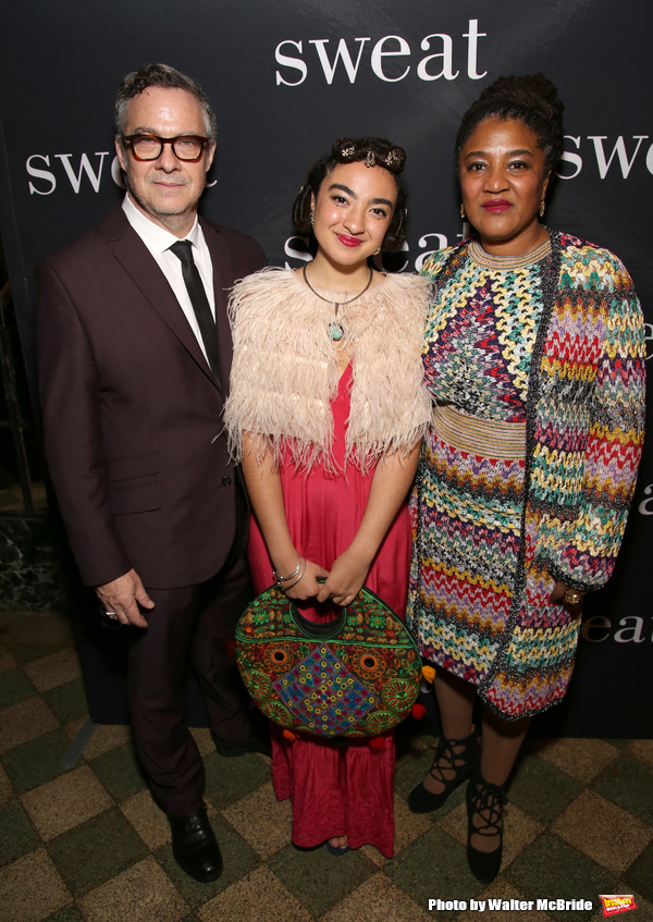 Tony Gerber, Ruby Gerber and Lynn Nottage Photo