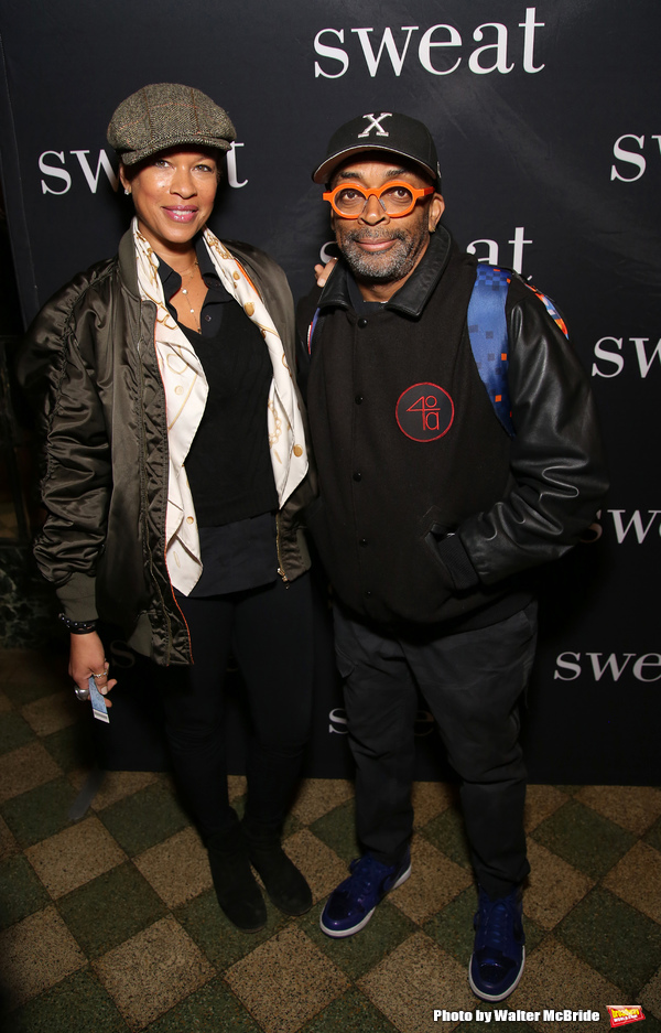 Tonya Lewis Lee and Spike Lee Photo