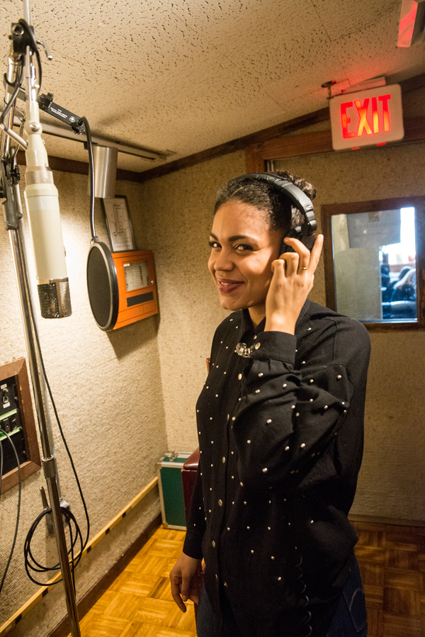 Photo Flash: GROUNDHOG DAY Company Hits the Recording Studio! Image
