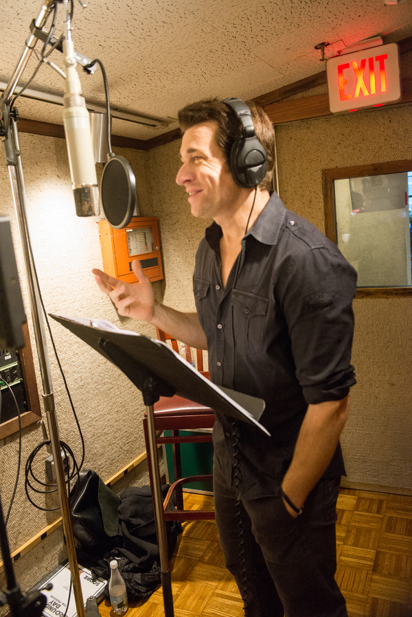 Photo Flash: GROUNDHOG DAY Company Hits the Recording Studio! Image