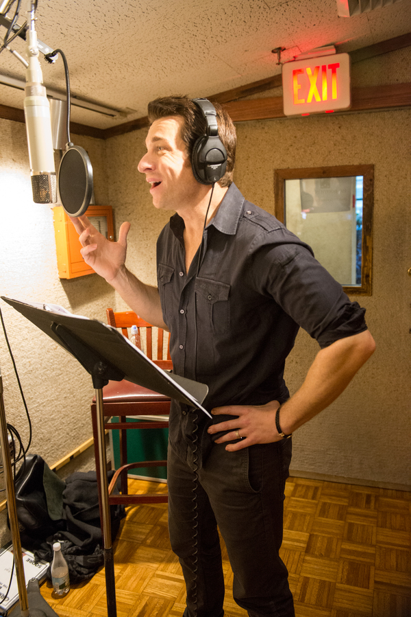 Photo Flash: GROUNDHOG DAY Company Hits the Recording Studio! Image