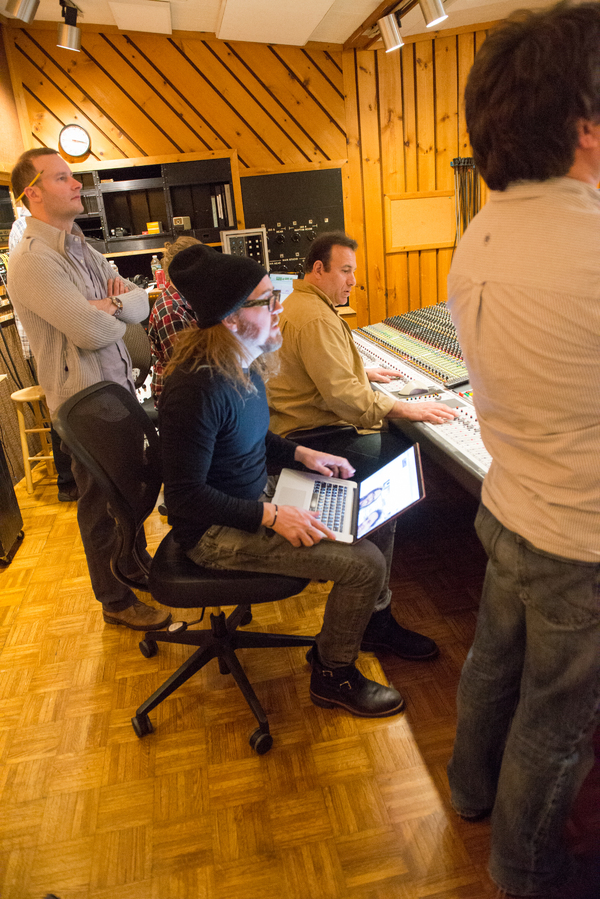 Photo Flash: GROUNDHOG DAY Company Hits the Recording Studio! Image