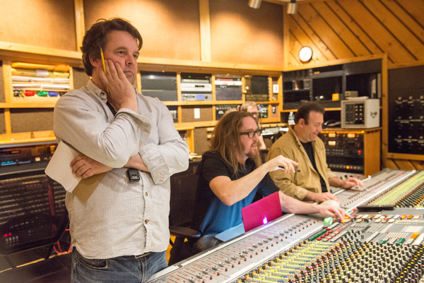Photo Flash: GROUNDHOG DAY Company Hits the Recording Studio! Image