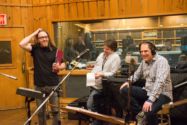 Photo Flash: GROUNDHOG DAY Company Hits the Recording Studio! Image