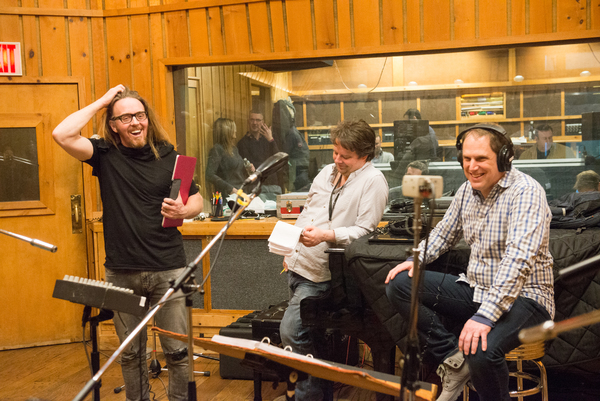 Photo Flash: GROUNDHOG DAY Company Hits the Recording Studio! Image