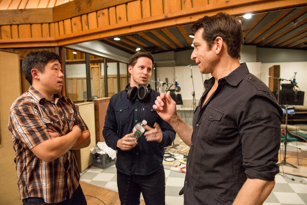 Photo Flash: GROUNDHOG DAY Company Hits the Recording Studio! Image