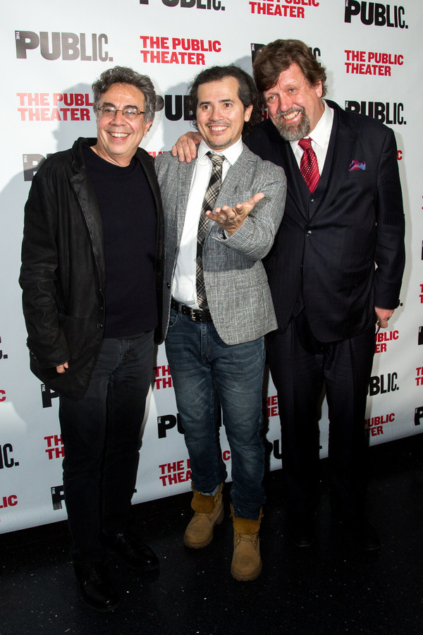 Tony Taccone, John Leguizamo, Oskar Eustis Photo