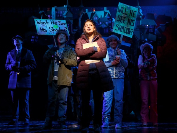 Photo Flash: Welcome to Smalltown, USA! First Look at GROUNDHOG DAY on Broadway Image