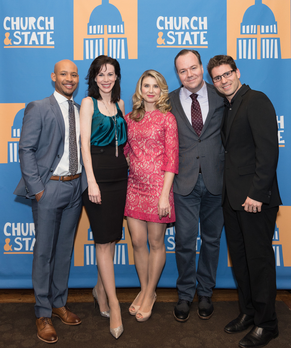 Photo Flash: CHURCH & STATE Celebrates Opening Night Off-Broadway Image