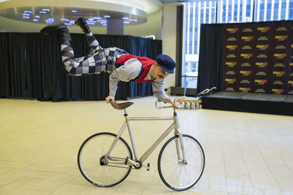 Photo Flash: CIRCUS 1903's Baby Elephant Puppet Stops by Madison Square Garden Image