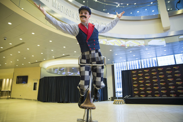 Photo Flash: CIRCUS 1903's Baby Elephant Puppet Stops by Madison Square Garden Image