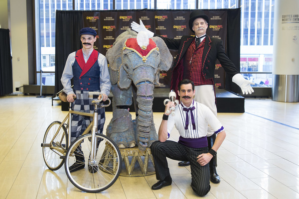 Photo Flash: CIRCUS 1903's Baby Elephant Puppet Stops by Madison Square Garden Image