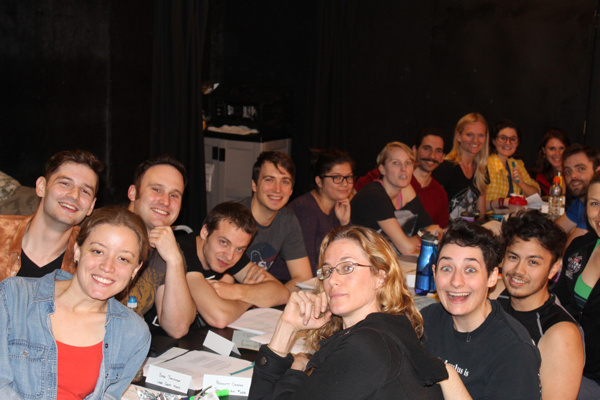 Photo Flash: New Cast of THE VIDEO GAMES Begins Rehearsals in Los Angeles 