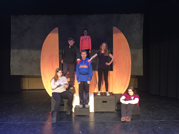 Photo Flash: In Rehearsal with Woodruff Ace Music's JAMES AND THE GIANT PEACH JR 