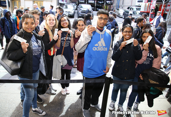 Photo Coverage: History Class Goes to HAMILTON at the Latest #EduHam Matinee! Image