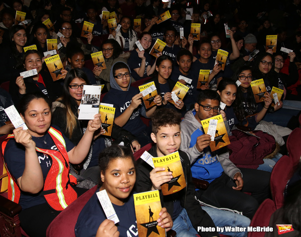 Photo Coverage: History Class Goes to HAMILTON at the Latest #EduHam Matinee! Image