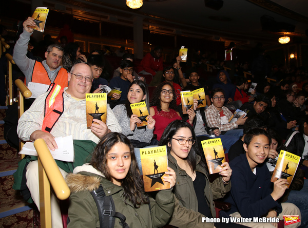 Photo Coverage: History Class Goes to HAMILTON at the Latest #EduHam Matinee!  Image