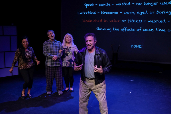 Photo Flash: First Look at Rag Lady Productions' THE GEEZE AND ME Image