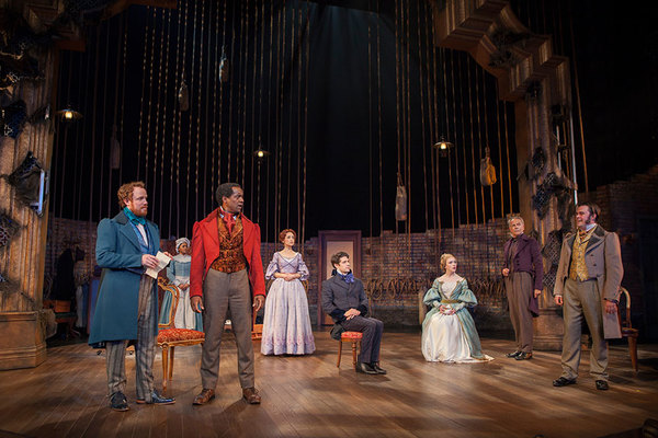 The cast of Lolita Chakrabarti's RED VELVET at The Old Globe Photo