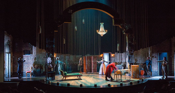 The cast of Lolita Chakrabarti's RED VELVET at The Old Globe Photo