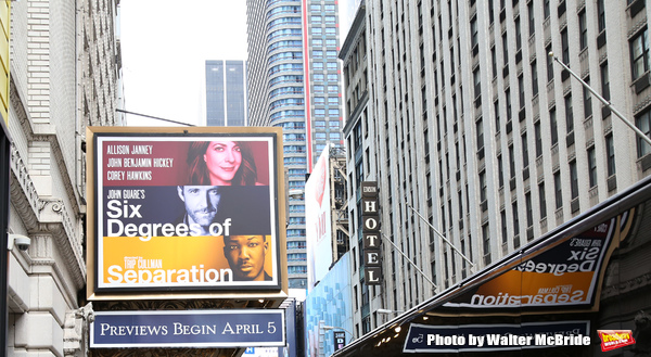 Up on the Marquee: SIX DEGREES OF SEPARATION Image