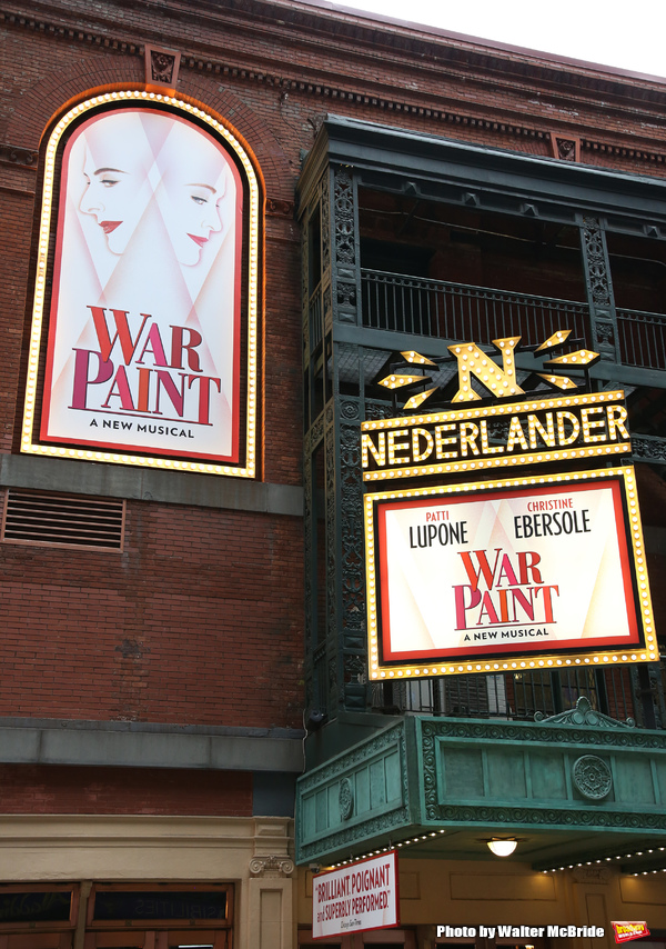 Up on the Marquee: WAR PAINT on Broadway Image