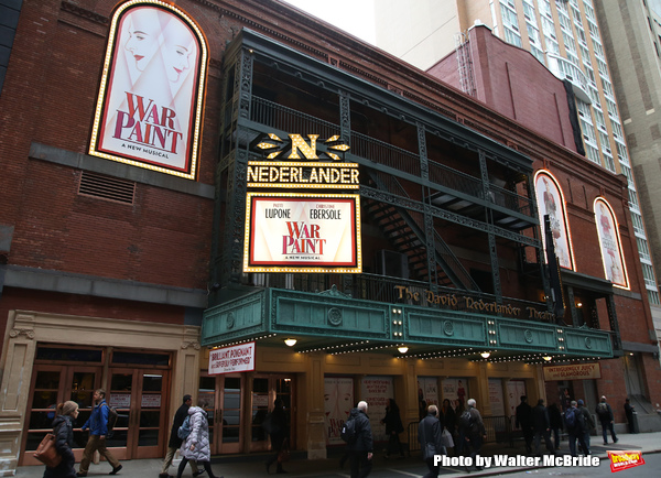 Up on the Marquee: WAR PAINT on Broadway Image