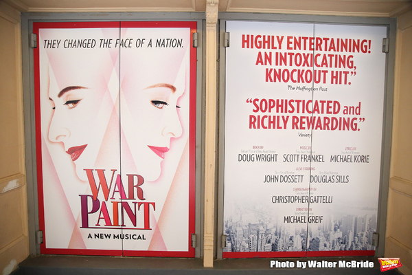 Up on the Marquee: WAR PAINT on Broadway Image