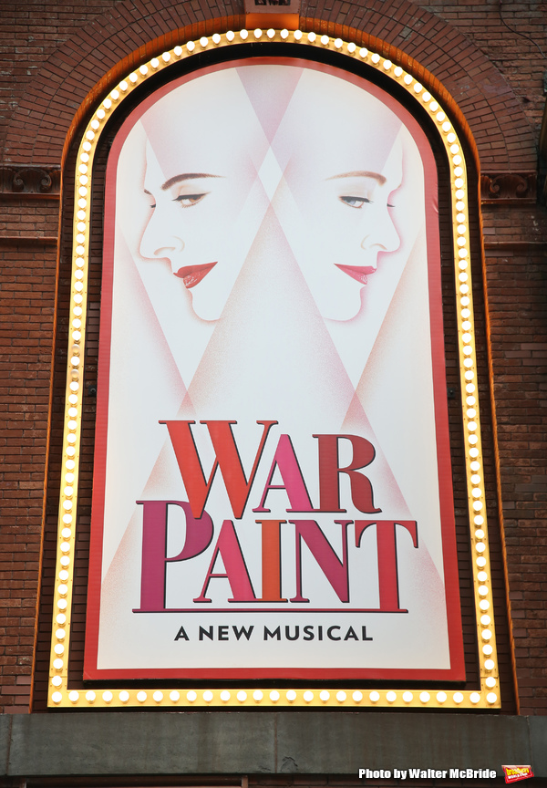 Up on the Marquee: WAR PAINT on Broadway Image