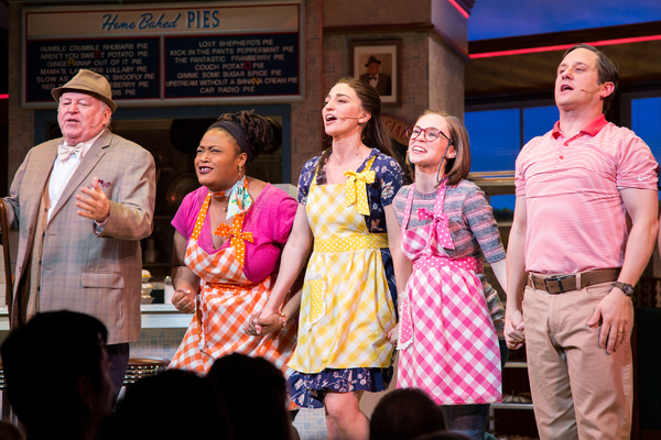 Photo Coverage: Sara Bareilles, Will Swenson, Chris Diamantopoulos Take First Bows in WAITRESS Image