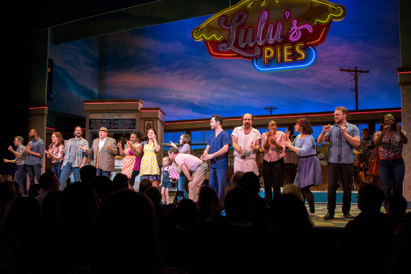 Photo Coverage: Sara Bareilles, Will Swenson, Chris Diamantopoulos Take First Bows in WAITRESS Image