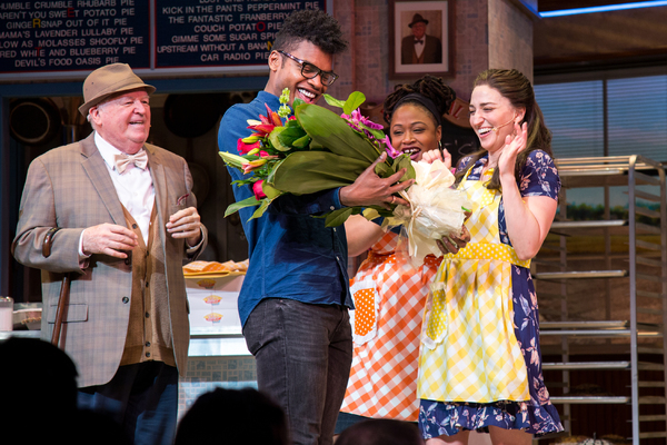 Photo Coverage: Sara Bareilles, Will Swenson, Chris Diamantopoulos Take First Bows in WAITRESS Image